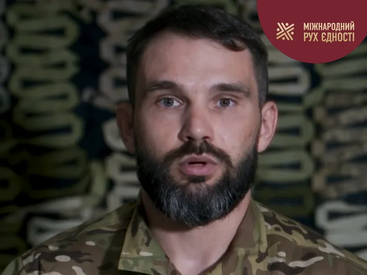 Військовослужбовець 423-го окремого батальйону безпілотних систем «Скіфські Грифони» звертається до донорів фонду після передачі